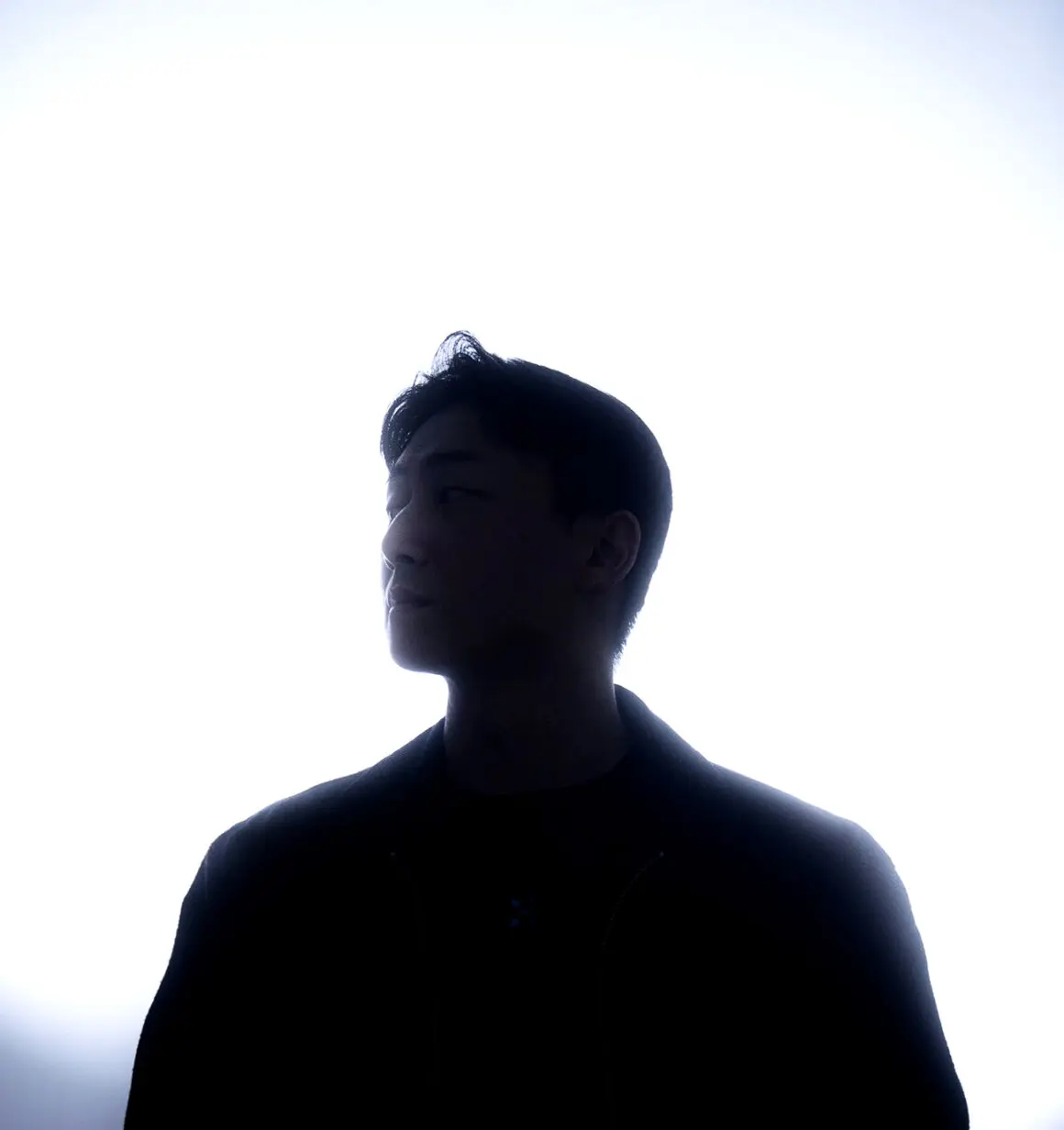 Ogi: Black & Grey Fine Line with Geometric Flow