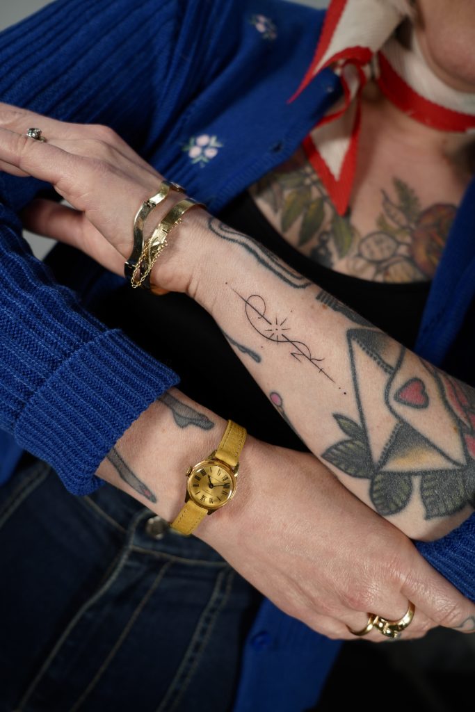 Alice's sigil tattoo