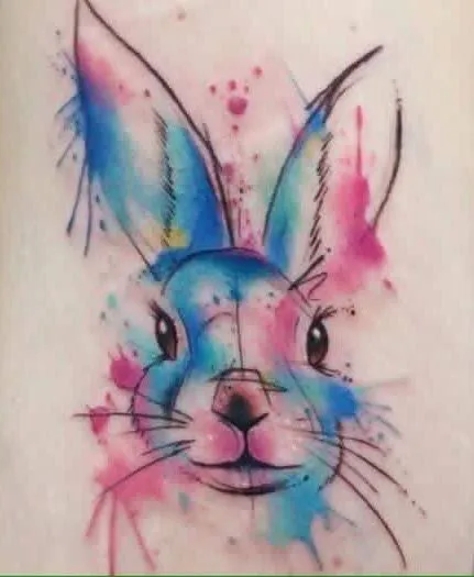 Rabbit Tattoo 144