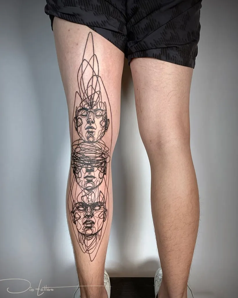 Linework Tattoo 95 1