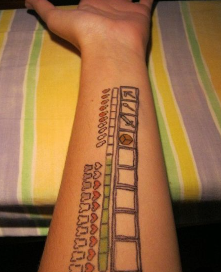 Minecraft Tattoo 4