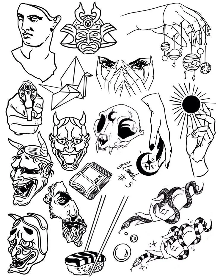 Flash Tattoos 5