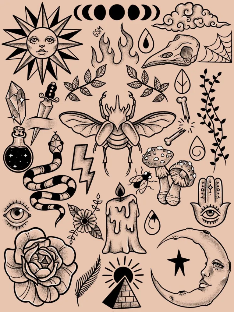 Flash Tattoos 63