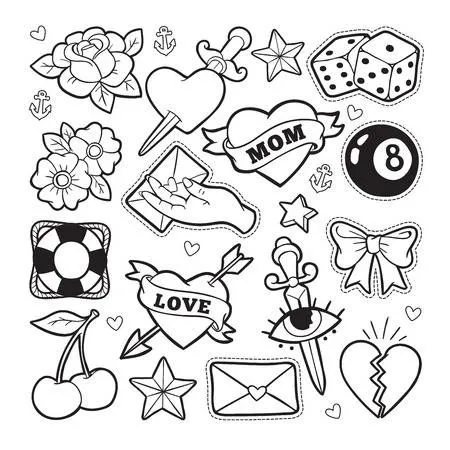 Flash Tattoos 112