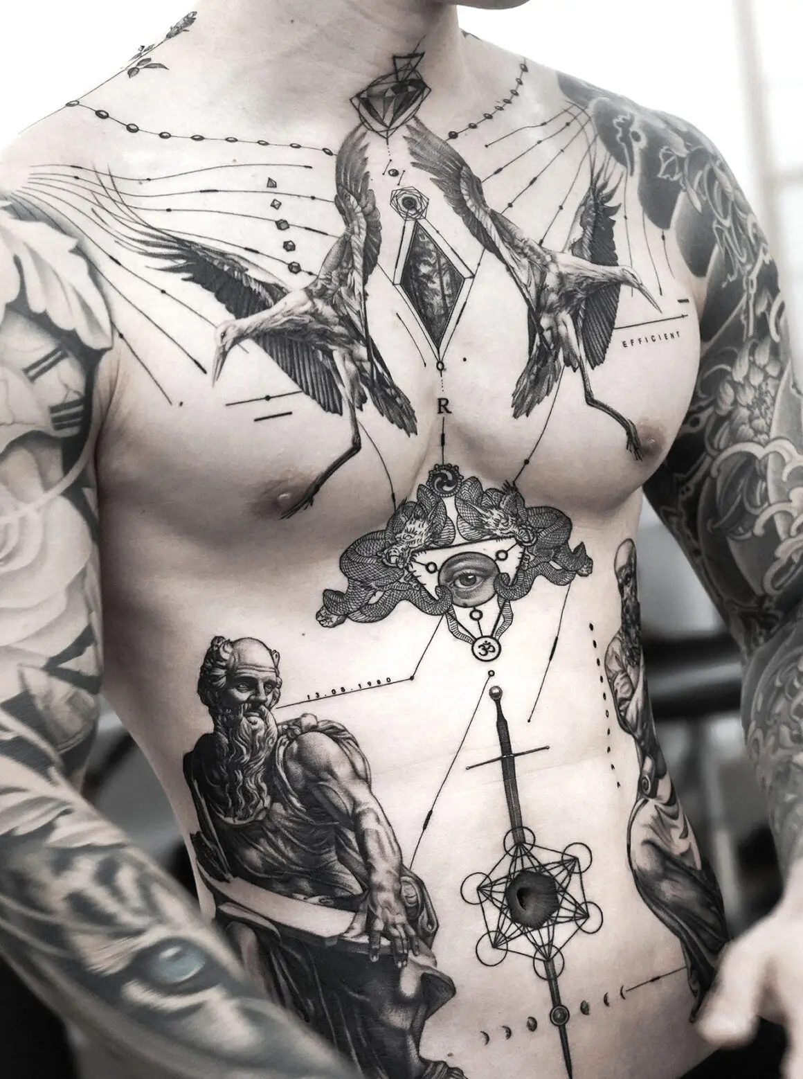 Tattoo by Ogi, @ogitattooer