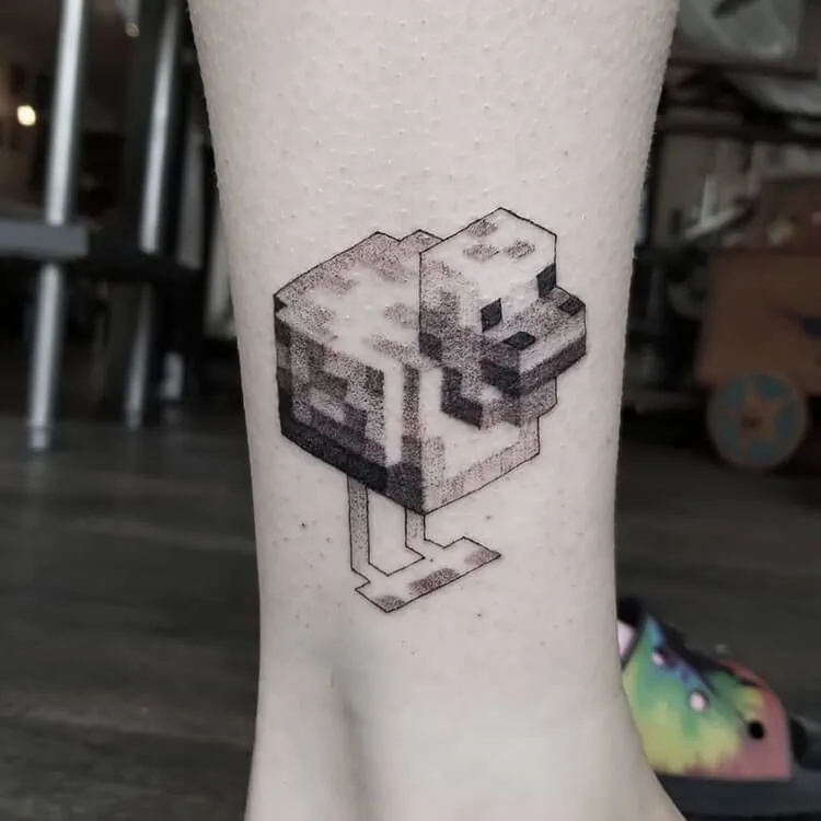 Minecraft Tattoo 1
