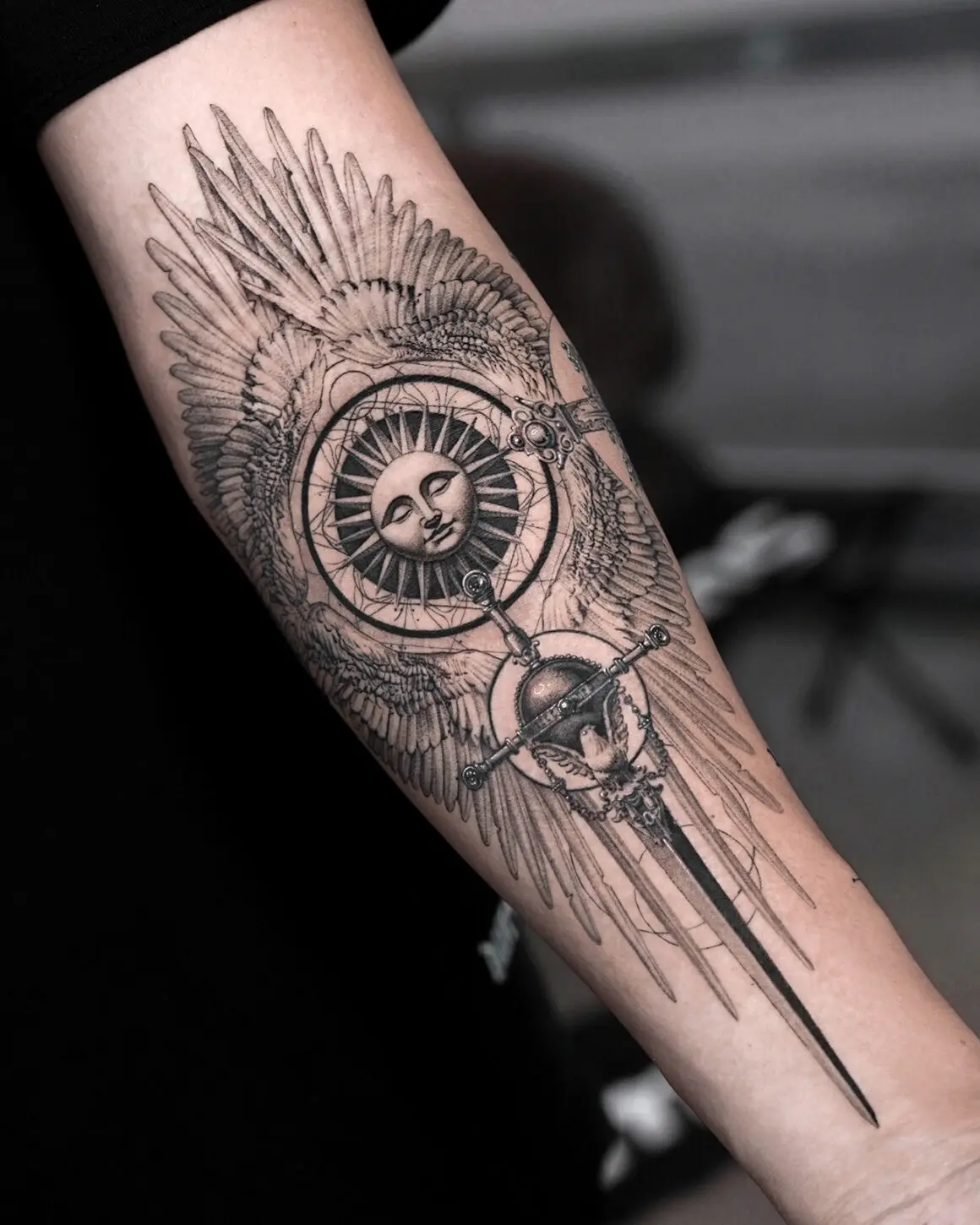 Tattoo by Ogi, @ogitattooer