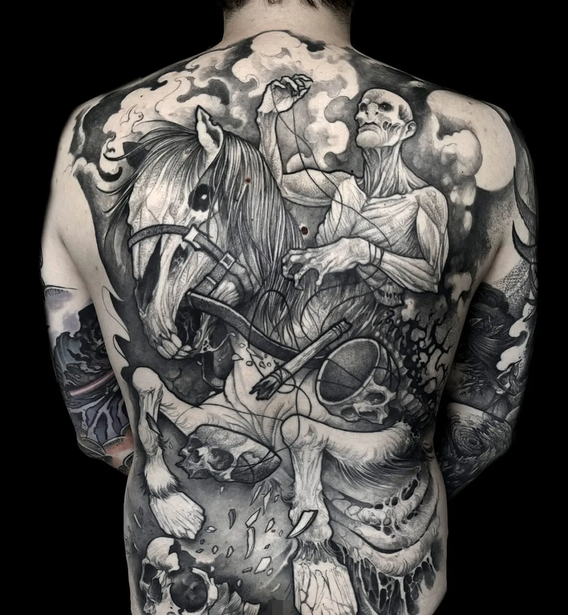 The dark imagery on skin by Robert Borbás