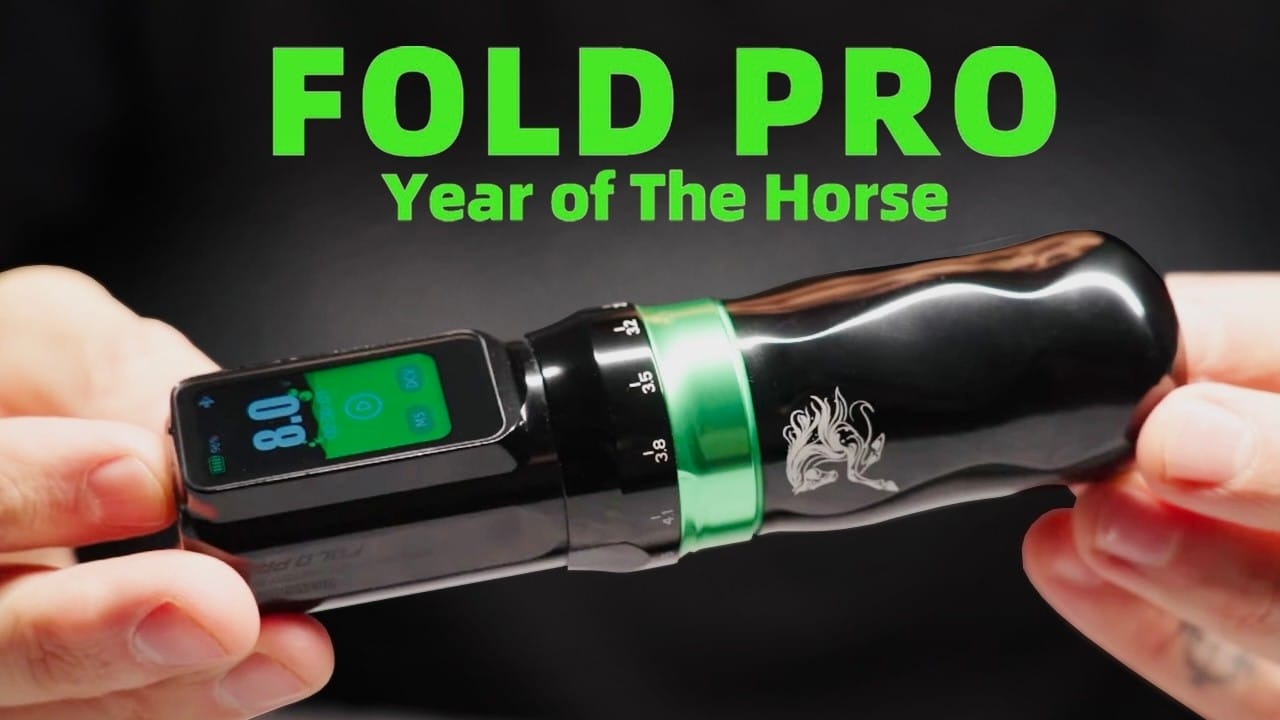 Dragonhawk Fold Pro – Year of the Horse Edition – Tattoo Machine Review