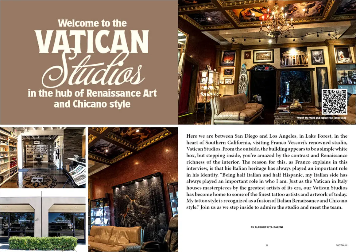 Welcome to Vatican Tattoos