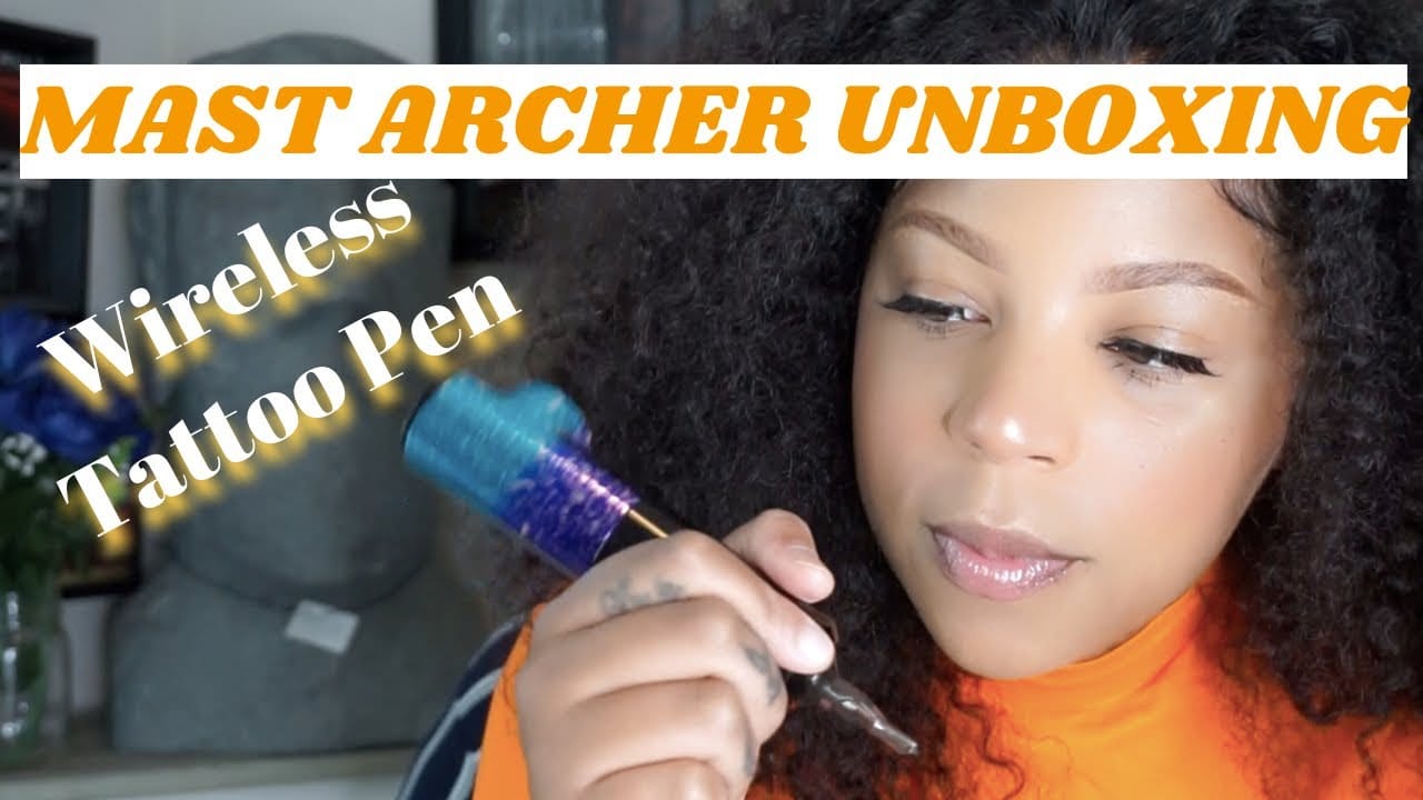 DRAGONHAWK MAST ARCHER WIRELESS TATTOO PEN UNBOXING | STARRY NIGHT EDITION