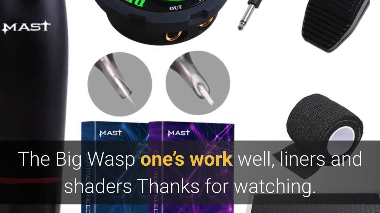 Dragonhawk mast pen rotary tattoo machine is all round does it work for shading colors as well?