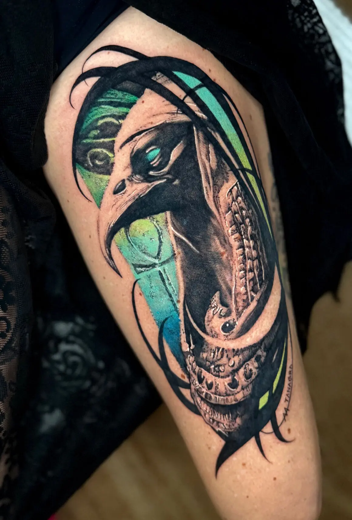 Tattoo by Marie Tanagra, LMT Tattoo, @tanagralmt