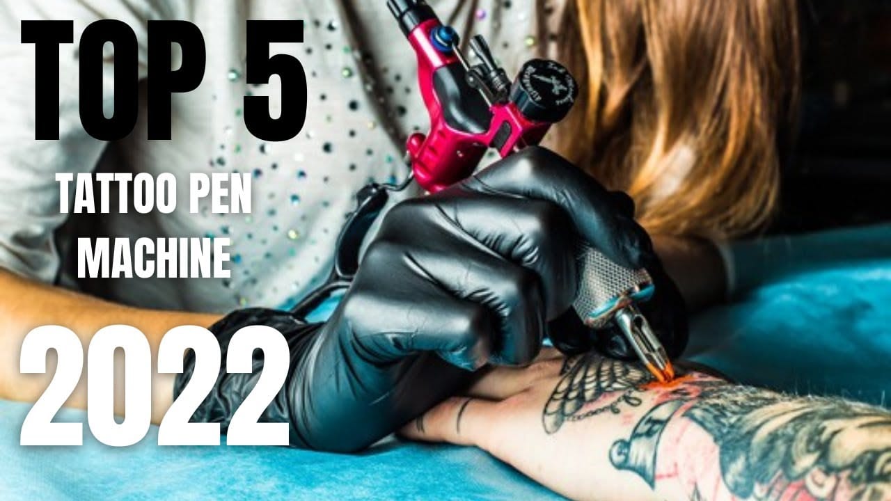 TOP 5: Best Tattoo Pen Kit Wormhole Cartridge 2022 | Tattoo Kit for Beginners Rotary Tattoo Machine