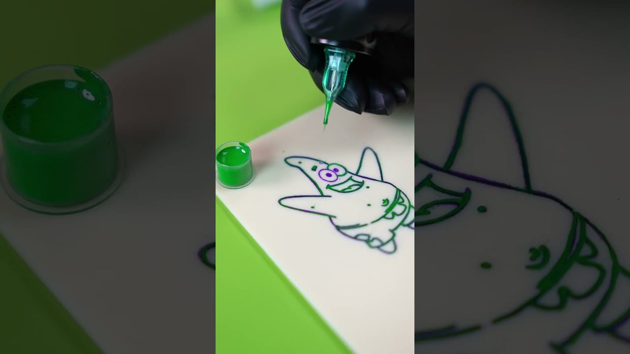 Dragonhawk FLOD 3  Tattoo Machine & Dragonhawk  ALPHA Cartridge