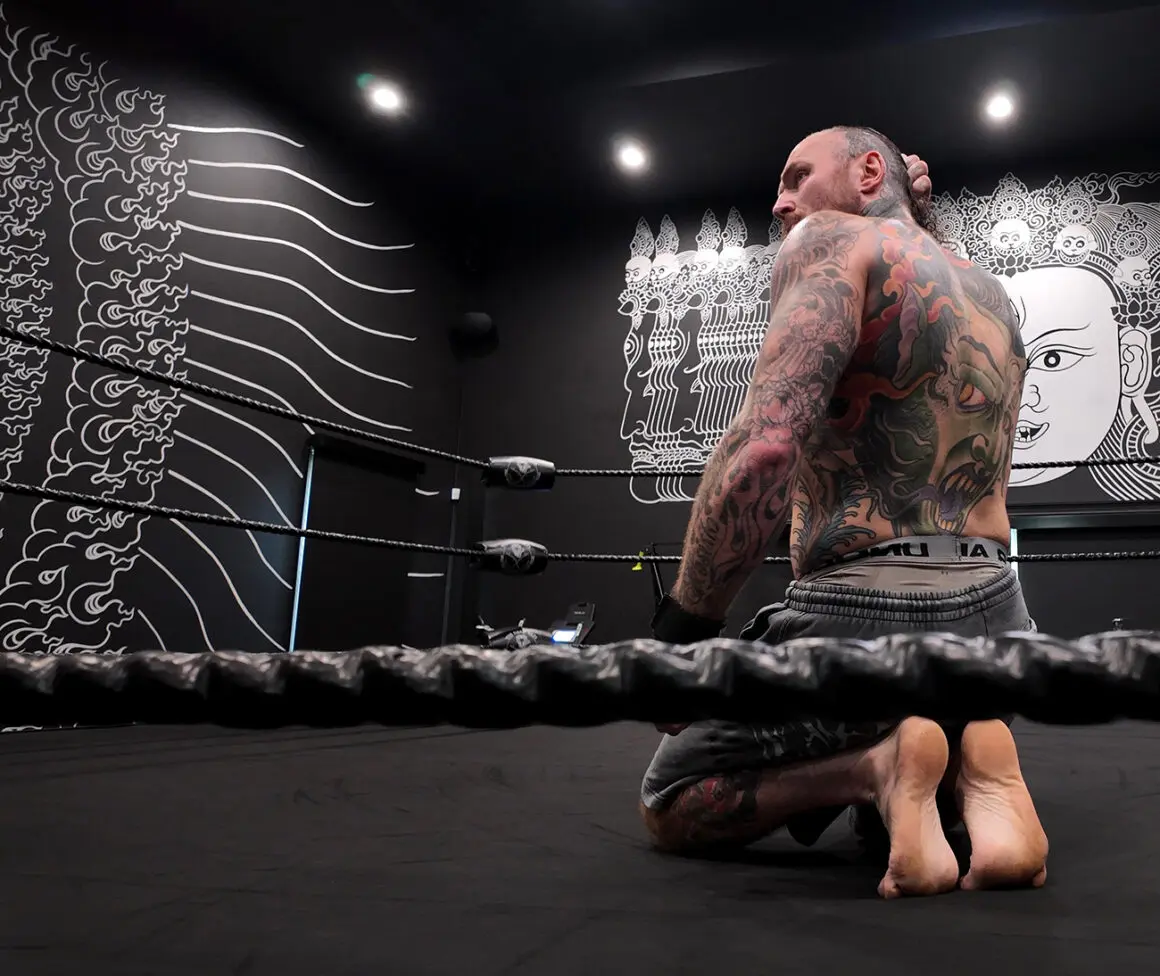 Aleister Black, WWE wrestler, @aleisterblxck photo credit by WWE