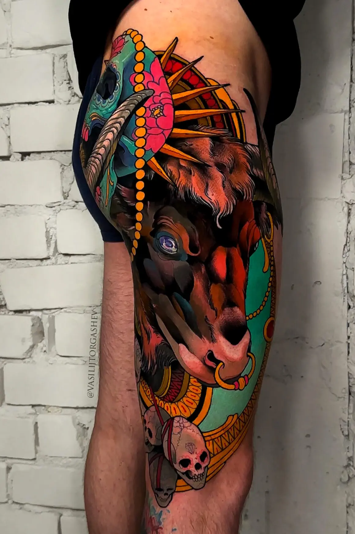 Tattoo by Vasilij Torgashev, @vasilijtorgashev