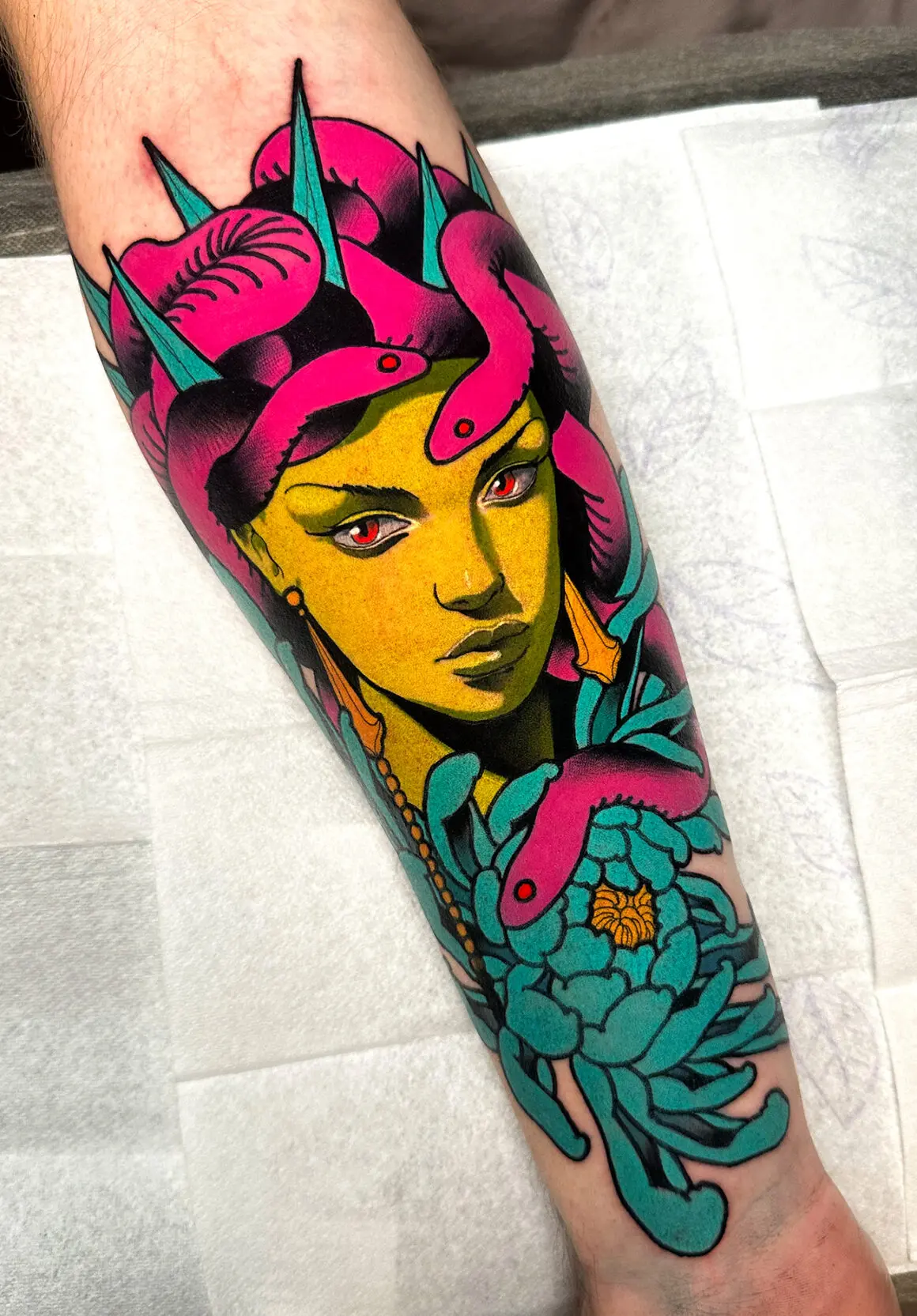 Tattoo by Vasilij Torgashev, @vasilijtorgashev