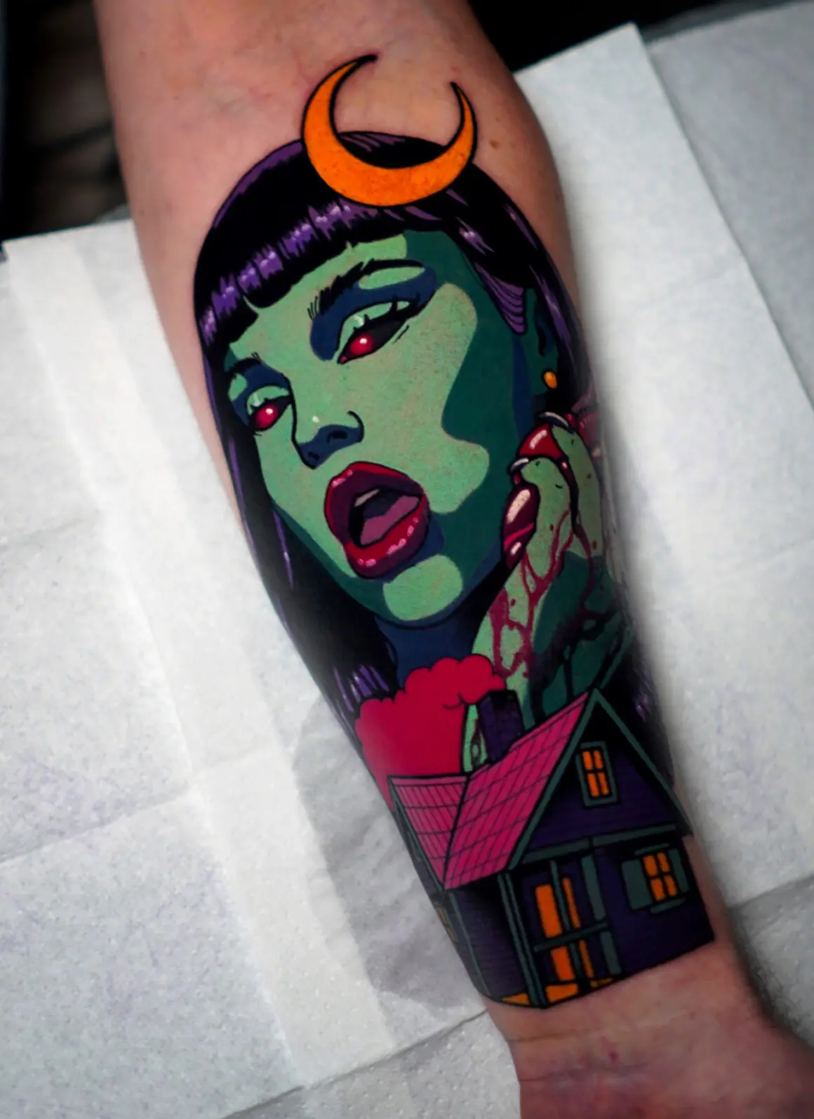 Tattoo by Vasilij Torgashev, @vasilijtorgashev