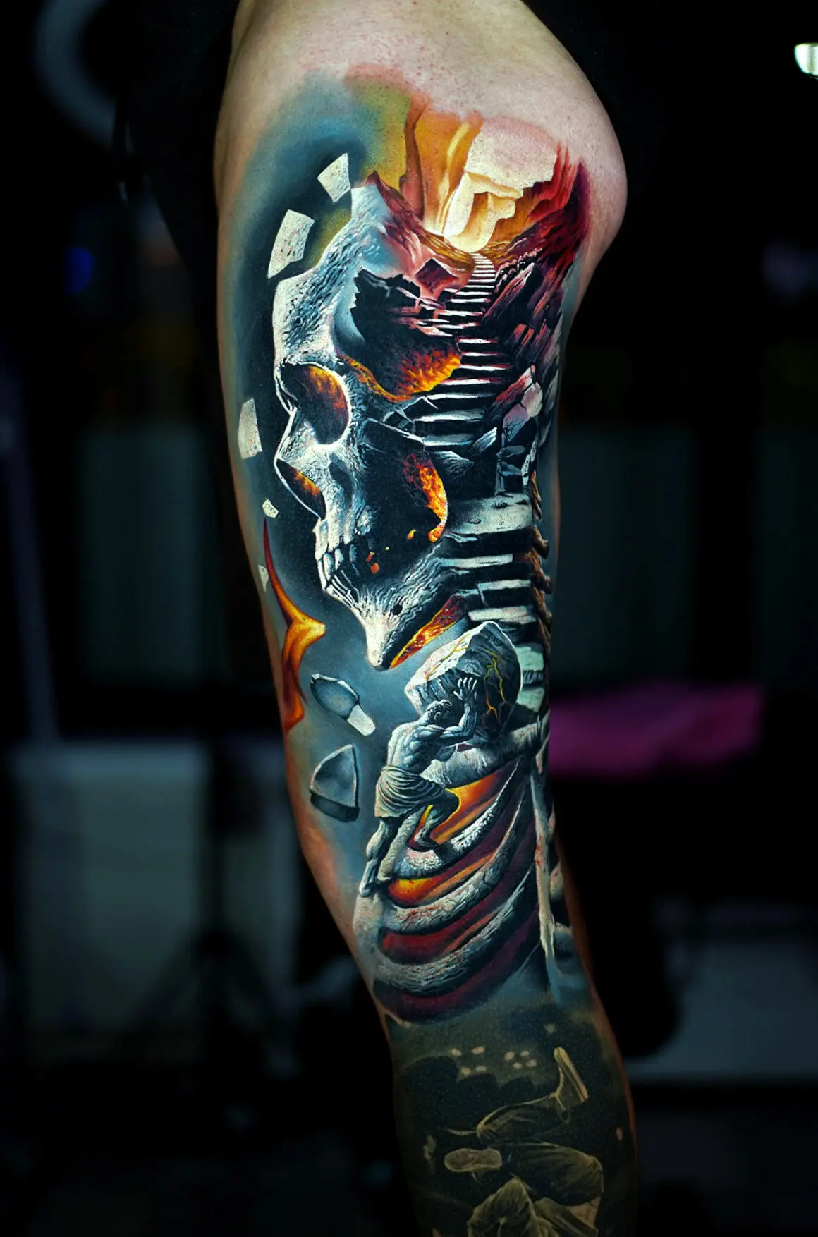Tattoo by Marek Hali, @marek_hali