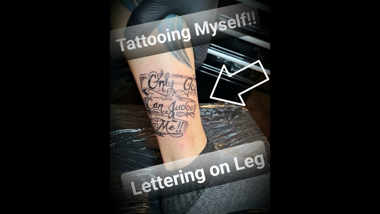 👉Tattooing MYSELF👈 (Dragonhawk Mast Tour Pro)✔