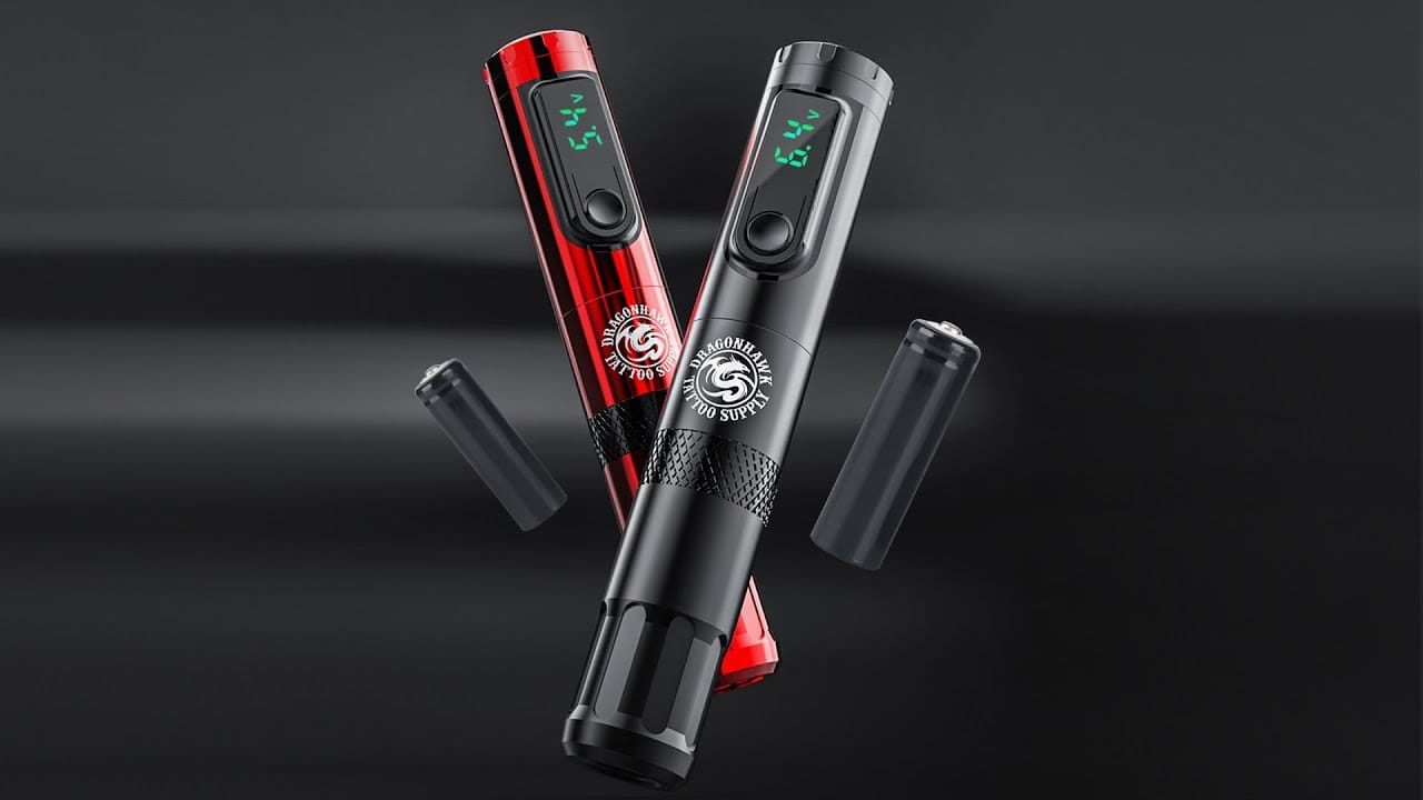 Dragonhawk X4 Wireless Tattoo Pen Machine Instruction