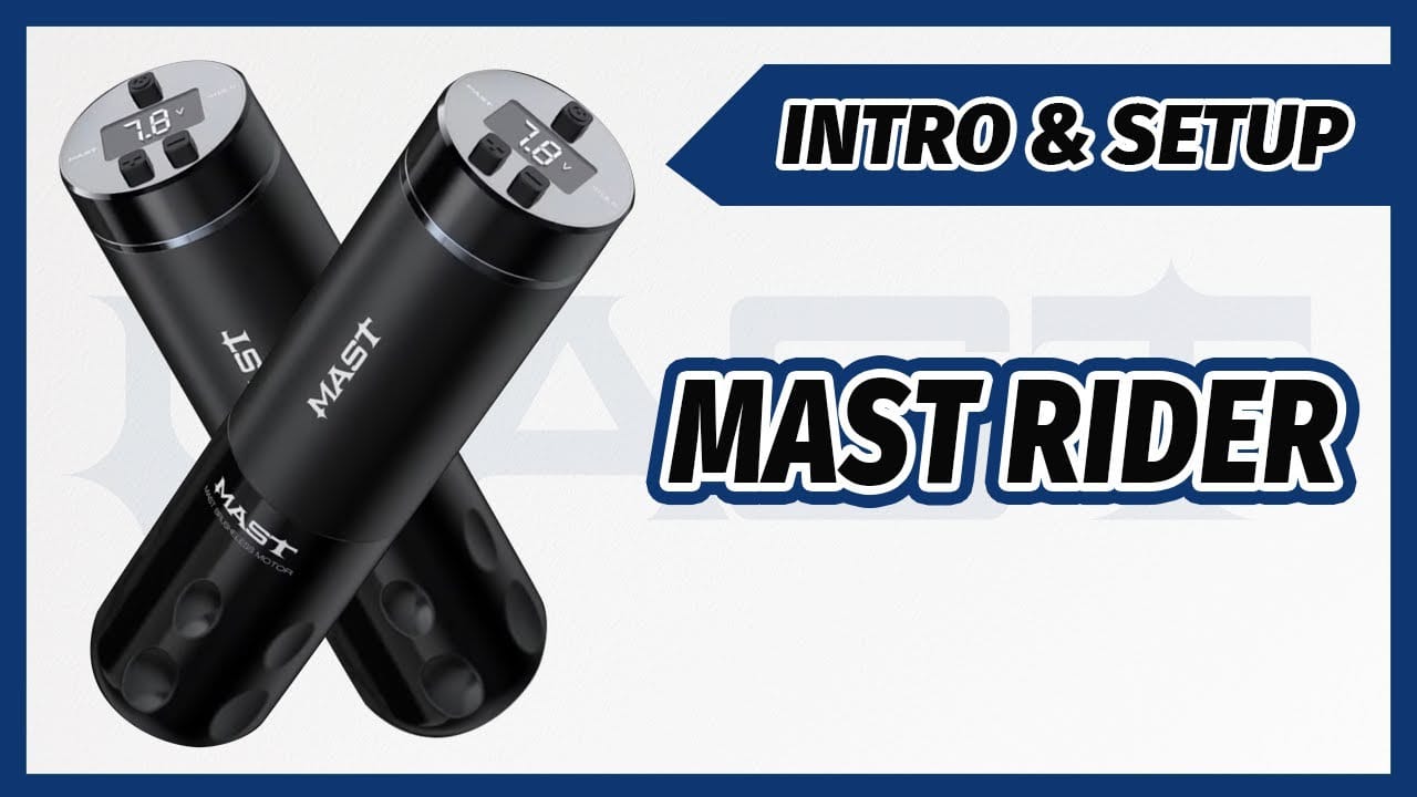 Dragonhawk New Tattoo Machine| Mast Rider Wireless Tattoo Pen|Battery In Grip