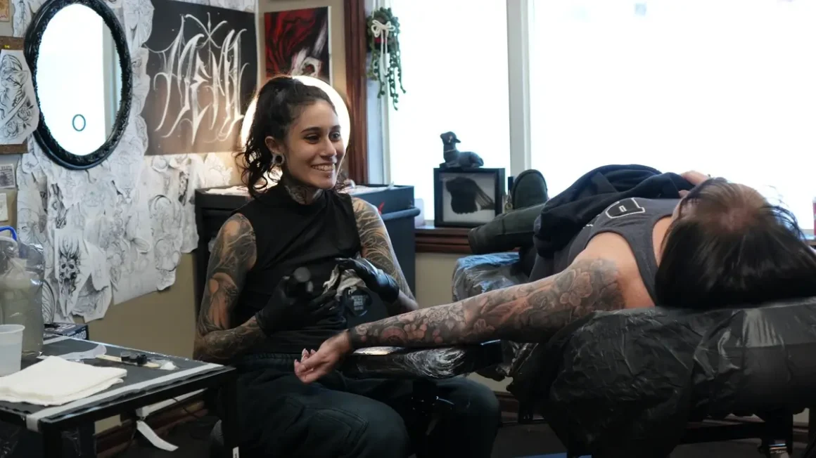 Closed Casket at work