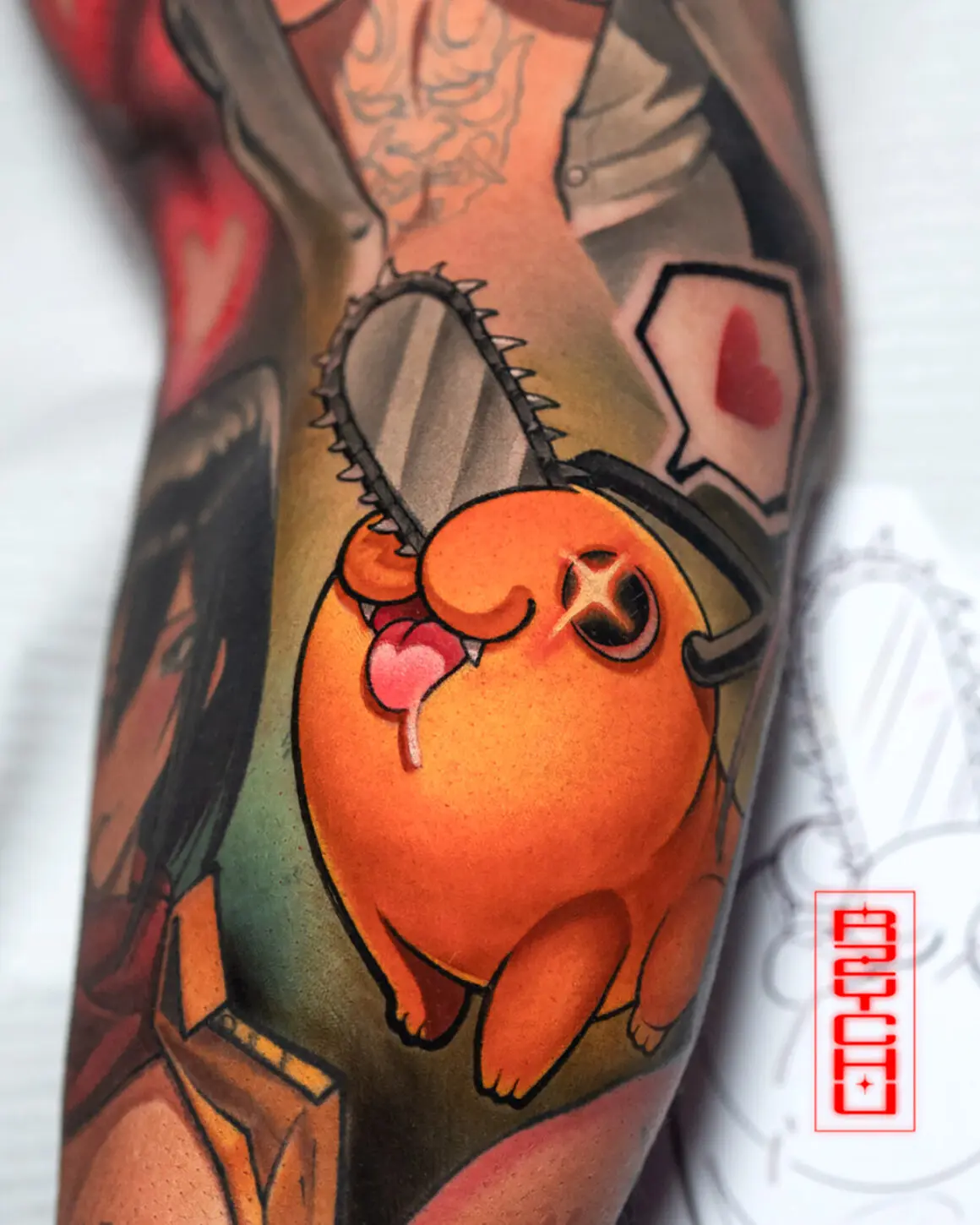 Tattoo by Adam Rzychu, @rzychu