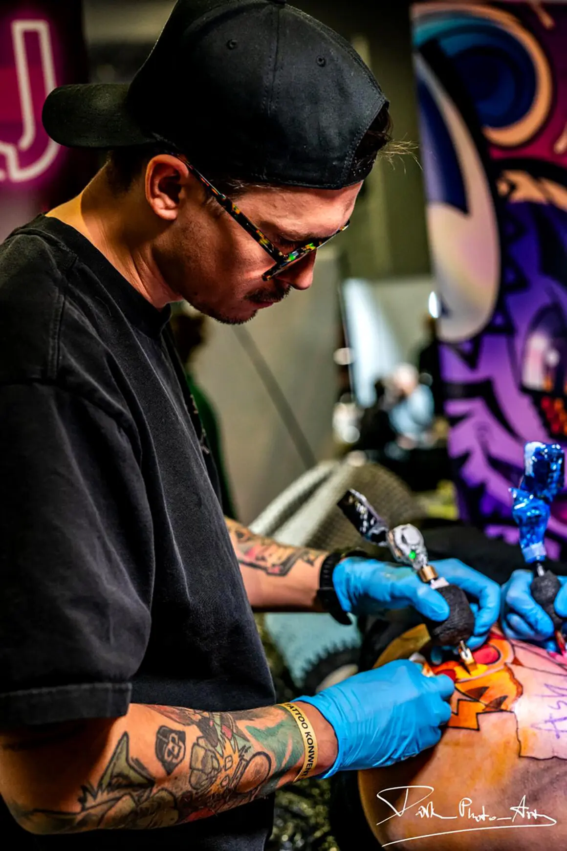 Tattoo artist Adam Rzychu, @rzychu