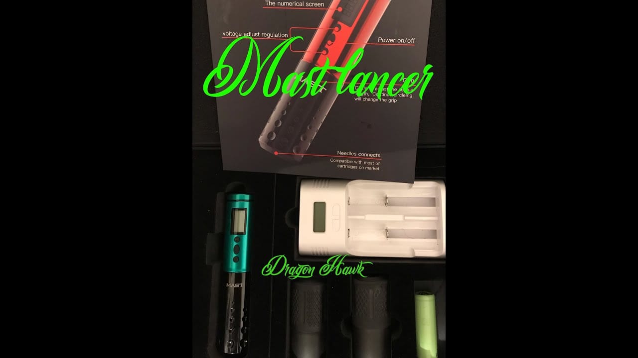 Mast lancer tattoo machine  by dragonhawk review