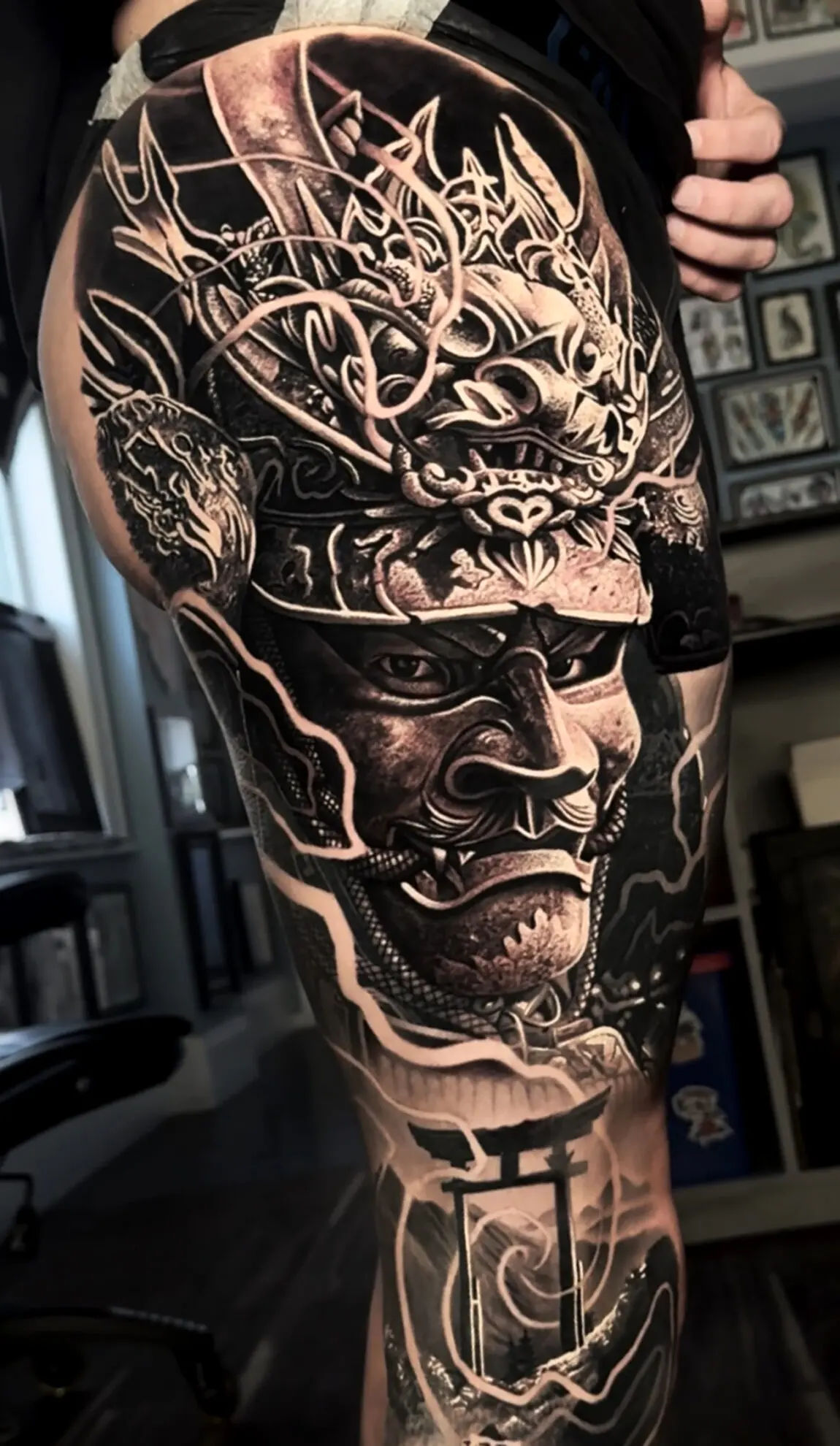 Tattoo by Adam Blakey, @adamblakeytattoos