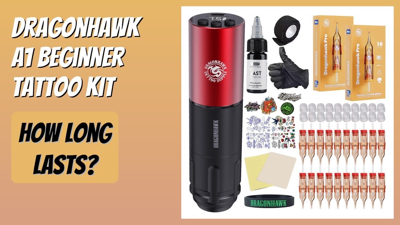 REVIEW (2026): Dragonhawk A1 Beginner Tattoo Kit. Features