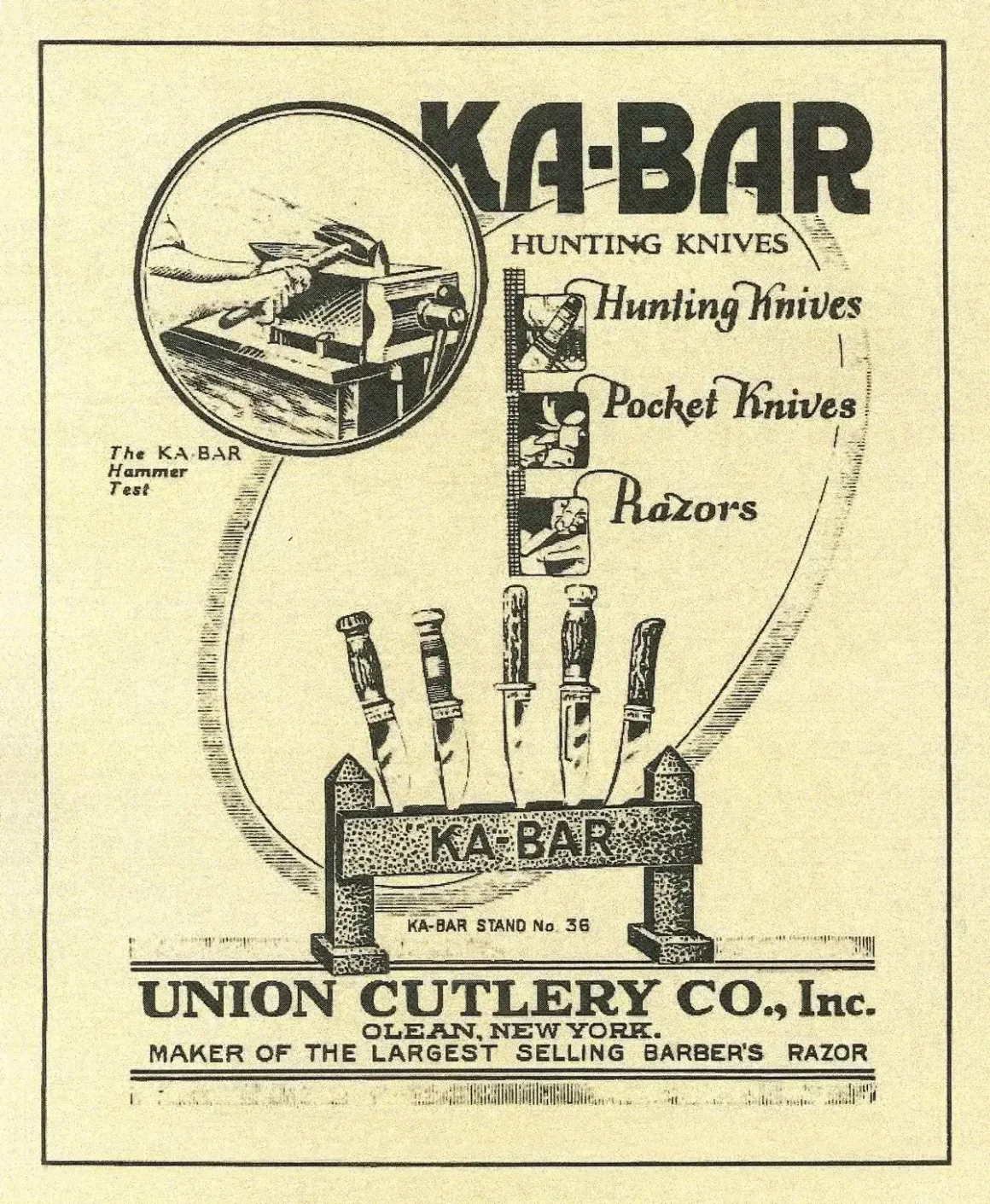 Union Cutlery Ad 