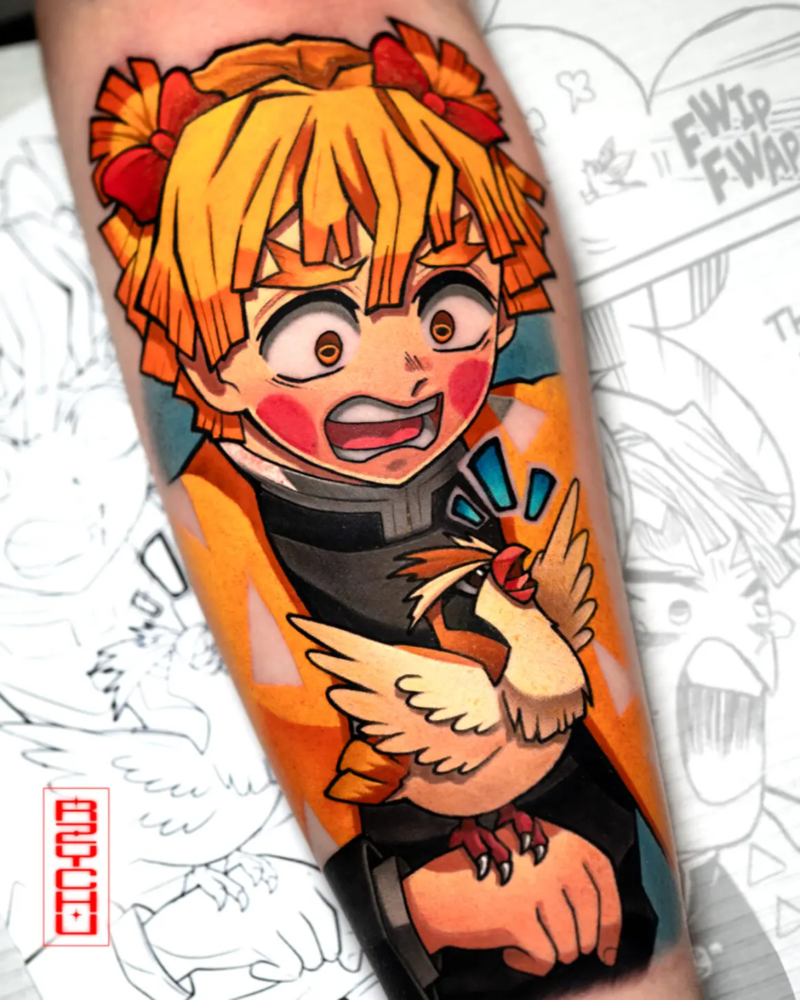 Tattoo by Adam Rzychu, @rzychu