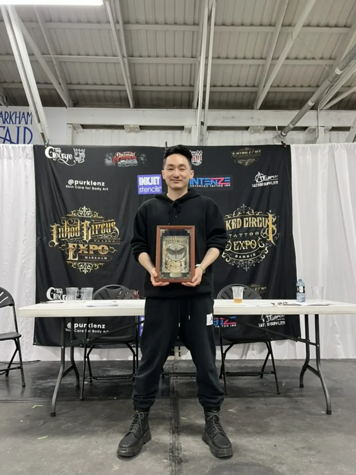 Yuseung Kim inked circus convention